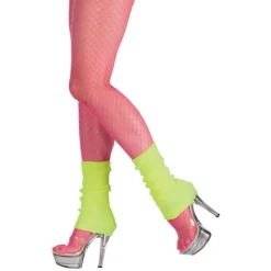 Accessoire de déguisement Jambières Fluo Jaune