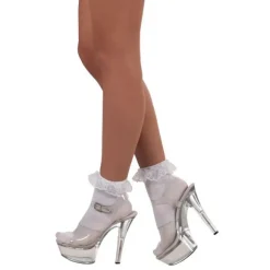 Accessoire de Déguisement Soquettes Blanches