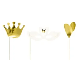 3 Accessoires Photobooth - Lovely Swan