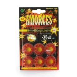 Anneaux d'Amorces 8 Coups pour Pistolet