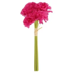 4 anneaux à dragées en métal doré avec ruban satiné - Diamètre 7,5 cm - Couleur au choix