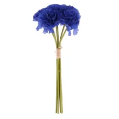 4 anneaux à dragées en métal doré avec ruban satiné - Diamètre 7,5 cm - Couleur au choix