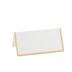 4 anneaux à dragées en métal doré avec ruban satiné - Diamètre 7,5 cm - Couleur au choix