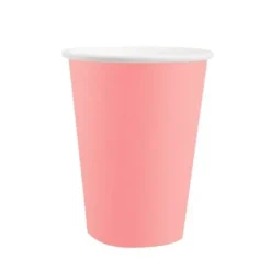 10 Assiettes Carrées Compostables Rainbow 23 cm - Couleur au choix