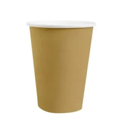10 Assiettes Carrées Compostables Rainbow 23 cm - Couleur au choix
