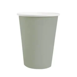 10 Assiettes Carrées Compostables Rainbow 23 cm - Couleur au choix