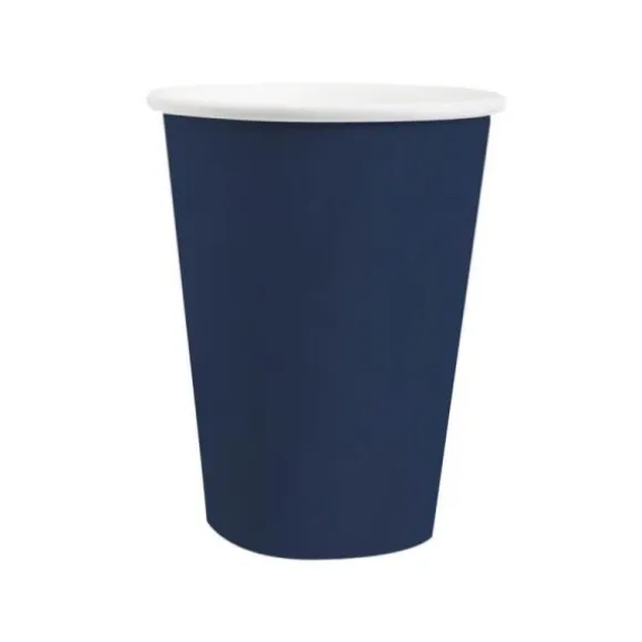 10 Assiettes Carrées Compostables Rainbow 23 cm - Couleur au choix