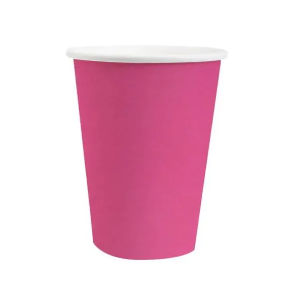10 Assiettes Carrées Compostables Rainbow 23 cm - Couleur au choix