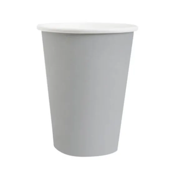 10 Assiettes Carrées Compostables Rainbow 23 cm - Couleur au choix