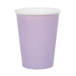 10 Assiettes Carrées Compostables Rainbow 23 cm - Couleur au choix