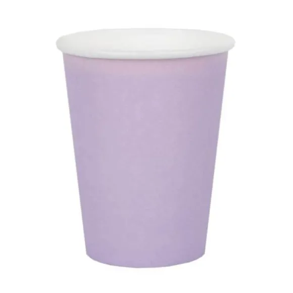 10 Assiettes Carrées Compostables Rainbow 23 cm - Couleur au choix