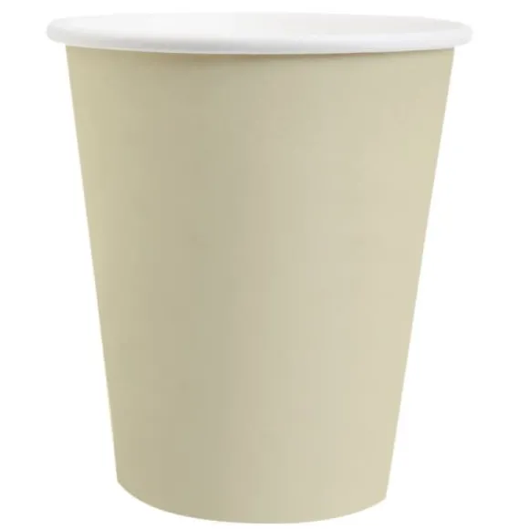 10 Assiettes Carrées Compostables Rainbow 23 cm - Couleur au choix