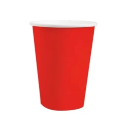 10 Assiettes Carrées Compostables Rainbow 23 cm - Couleur au choix