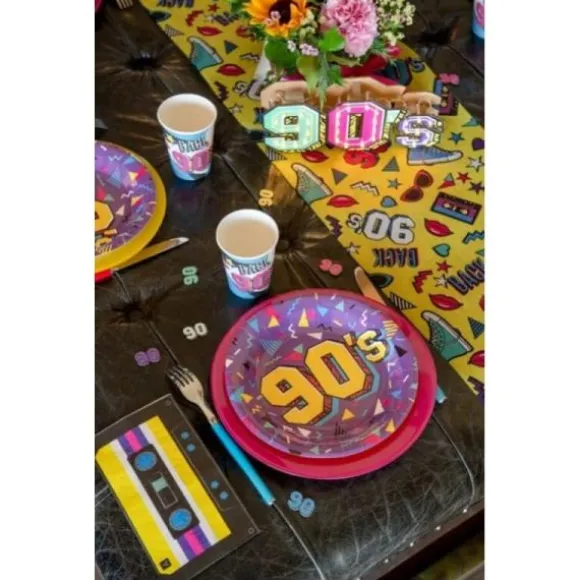 10 Assiettes en carton - Années 90