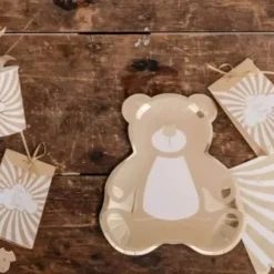 8 Assiettes en carton - Collection Baby Nude