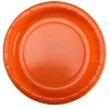 10 assiettes en carton - Diamètre 18 cm - Couleur au choix