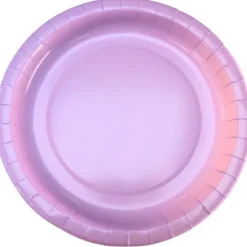 10 assiettes en carton - Diamètre 18 cm - Couleur au choix