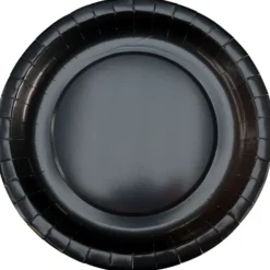 10 assiettes en carton - Diamètre 18 cm - Couleur au choix