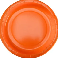 10 assiettes en carton - Diamètre 18 cm - Couleur au choix