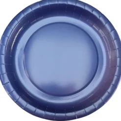 10 assiettes en carton - Diamètre 18 cm - Couleur au choix