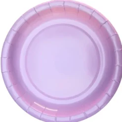 10 assiettes en carton - Diamètre 18 cm - Couleur au choix