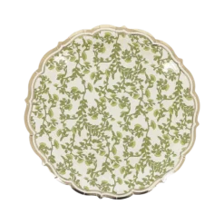 8 assiettes en carton - Diamètre 18 cm - Collection Pink Lemonade