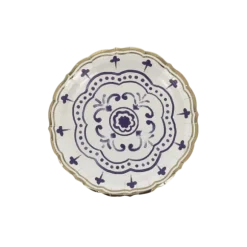 8 assiettes en carton - Diamètre 18 cm - Collection Dolce Vita