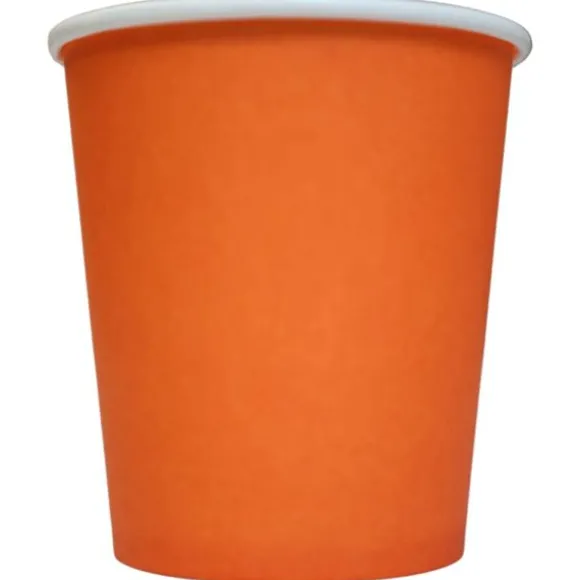 10 assiettes en carton - Diamètre 22 cm - Couleur au choix