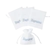 8 assiettes en carton - Diamètre 23 cm - Collection Baptême Blanc et Or - Couleur au choix