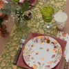 10 assiettes en carton FSC® - Diamètre 22,5 cm - Collection Automne Doré