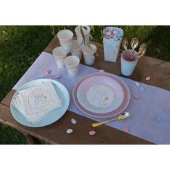 10 Assiettes en carton - Girl or Boy ? - 22,5 cm