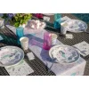 10 Assiettes en carton Little Sirène