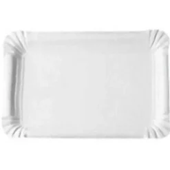 4 assiettes en carton luxueuses - Diamètre 29 cm - Couleur au choix