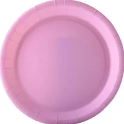10 Assiettes en Carton Recyclable - 18 cm - Couleur au Choix