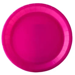 10 Assiettes en Carton Recyclable - 18 cm - Couleur au Choix