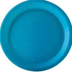 10 Assiettes en Carton Recyclable - 18 cm - Couleur au Choix