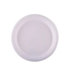 25 Assiettes en Fibre de Canne - 18 cm