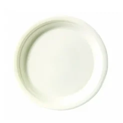 50 Assiettes en Fibre de Canne - 17 cm