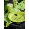 10 Assiettes "Joyeux Anniversaire" - Vert