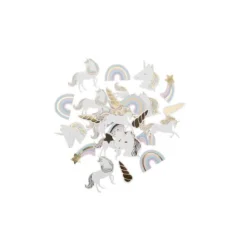 Assortiment de 100 Confettis - Collection Licorne Pastel