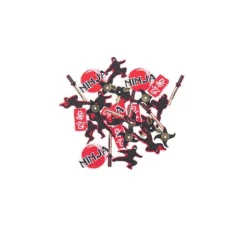 Assortiment de 100 Confettis - Collection Ninja