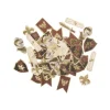 Assortiment de 100 Confettis - Collection Chevalier Bordeaux