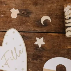 Assortiment de 100 Confettis - Collection Baby Nude