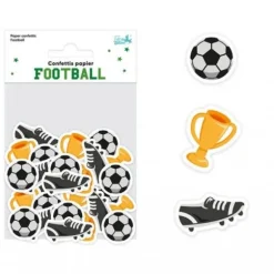 Assortiment de confettis en papier - Collection Football