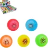 Balle rebondissante lumineuse en forme d'œil - 4,5 cm - Couleur Aléatoire
