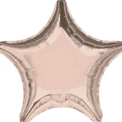 Ballon à air Etoile Métallique Rose Cuivré