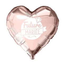 Ballon aluminium Cœur Future Mariée