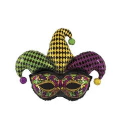 Ballon Aluminium Masque de Bouffon