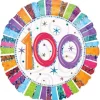 Ballon 100 Ans à Hélium Etoiles Scintillantes