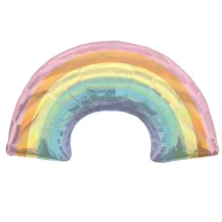 Ballon Arc-en-ciel Supershape - 86 cm